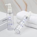 Customized Logo Cylinder PETG Lotion Pump Bottle For Cosmetic Packaging