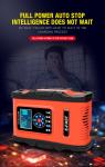 60V 8A 7 Segment Intelligent Automatic Car Battery Charger