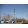 Buy cheap 5 - 100m Telecom Steel Tower Inside Ladder With 3 Platforms , ISO Certificate from wholesalers