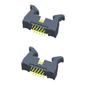 Quality 1.27x2.54mm 500VAC 3.0AMP Ejector Header Straight Connector wholesale