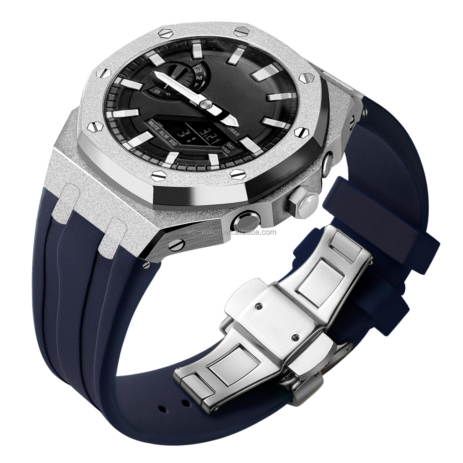 Stainless Steel Watch Case And Band For Casio Ga2100 G Shock Replacement Mod Parts