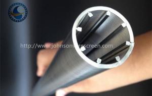 Quality 100 Micron Wedge Wire Screen Pipe Filtering Metal Residue In Industry wholesale