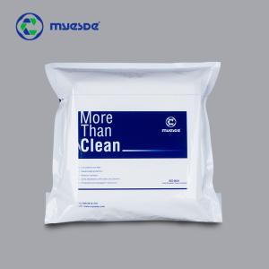 Quality Polyester Cleanroom Wipers 9x9 Lint Free Class 100 OEM Service wholesale