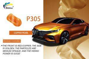 Quality 1K Copper Pearl Car Paint Glossy Finish Chemical Resistant Stable wholesale