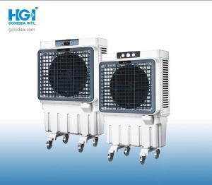 Quality 75 Liter Water Air Cooling Fan Portable Air Cooler Vertical Blue Color wholesale