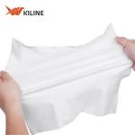 73gsm Polyester Viscose Sensitive Surface Wiping Towels For Ultra Soft Polishing