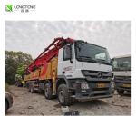 Second Hand Putzmeister Concrete Pump Truck With 37/42/52m Pump