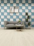 Ice Snow Burlywood Unilin SPC Click Flooring Wood Grain Sound Proof GKBM Greenpy