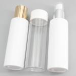 PET Plastic Flat Shoulder 100ml Cosmetic Spray Bottles