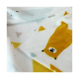 Quality Custom Pattern Flannel Fleece Knitted Fabric 300GSM wholesale