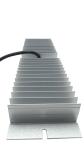 IP66 waterproof high lumen 50w LED Street Lighting 150lm / w CE RoHS certificate