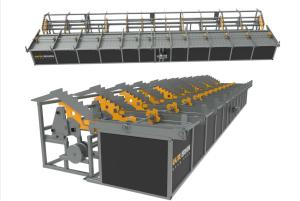 Quality 12m Steel Bar CNC Automatic Rebar Feeding Machine PLC Control wholesale
