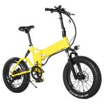 28MPH Fat Tire Foldable Electric Bike , 6061Alu 7 Speed Electric Bike