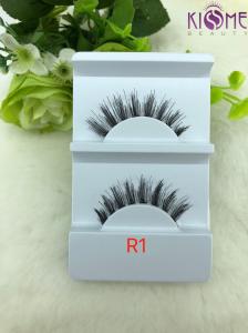 Quality 100 Real Human Hair Strip Lashes Soft Real Human Hair False Eyelashes wholesale