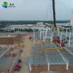Customized Steel Warehouse Building Construction Welded H Steel Column Building