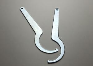 Quality Galvanized Steel Bending Fishing Rod Spanner Metal Stamping Parts With Laser Cutting wholesale
