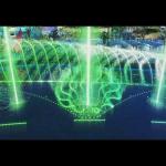 Large Outdoor Water Fountains 3D Digital Swing Nozzle