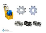Scarifier Accessories Full Face Tipped Tungsten Carbide Cutters Scarifier