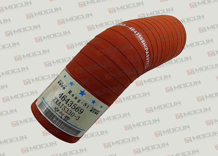 4643569 Air Hitachi Excavator Engine Parts , ZAX330-3 Electronic Fuel Injection Intercooler Hose