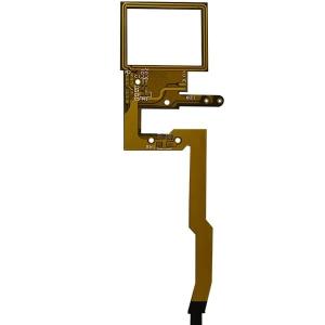 Quality Durable Flexible PCB Assembly 2 Layers Yellow+Black Couver Film wholesale