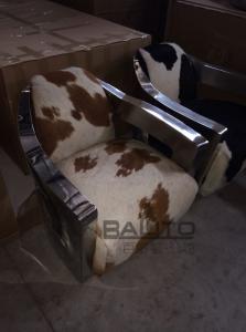 Quality imitation wool arm chair furniture,#K650B wholesale