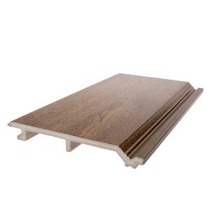 Quality Outdoor Ceiling Decoration Wood Plastic Composite Eco PVC Wall Cladding in Modern Style wholesale