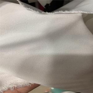 Quality 75D 40D Polyester Spandex 4-Way Cavalry Twill Georgette Fabric For Women Dress Clothing wholesale