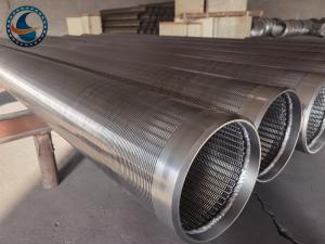 Quality Id 8&quot; Stainless Steel 304 Johnson Wire Screen For Well Drilling wholesale