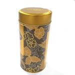 Matt Lamination D75mm CMYK Tinplate Tea Storage Tins