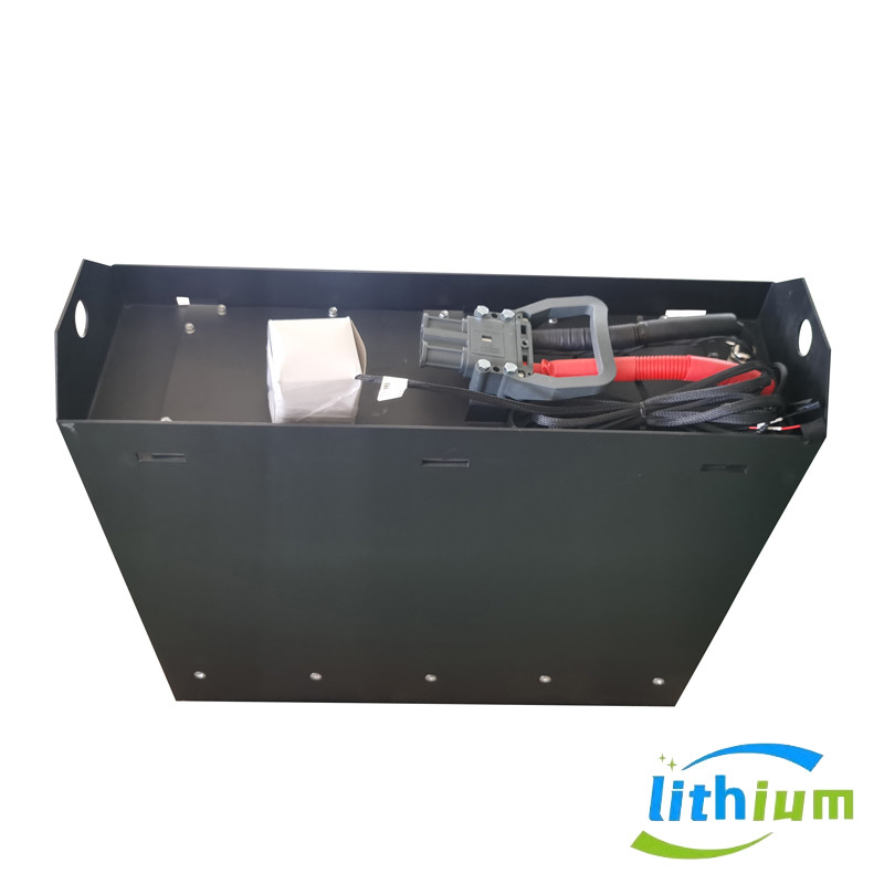 25.6V Lithium Ion Forklift Battery 202Ah Black Electric Forklift Battery