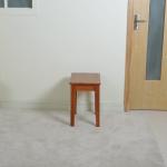 NC Paint Mahogany Solid Wood Stool