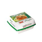 Disposable Food Packaging Kraft Paper Food Grade Fast Food Burger Box Customizat