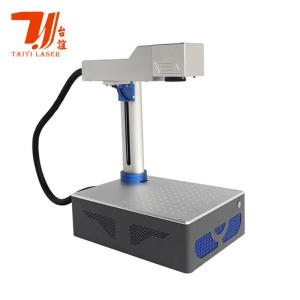 Quality Desktop 20W 30W 1064nm Optical Fiber Laser Marking Machine wholesale