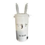 50kva Single Phase Pole Mount Distribution Transformer Oil Immersed 34500GrdY