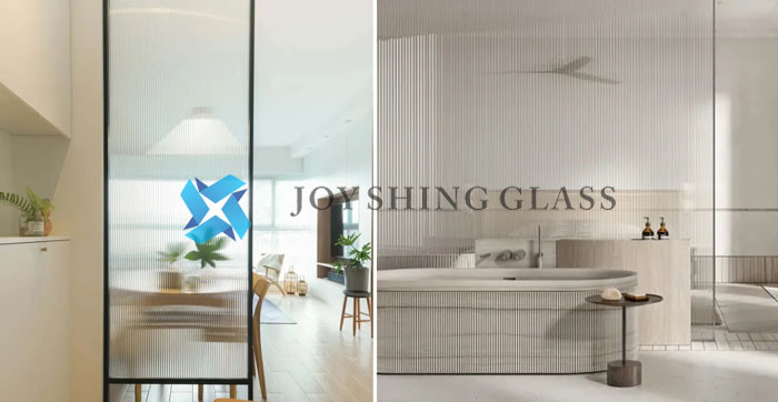 Ultra Clear Changhong Glass 3mm-22mm Water Ripple Patterned Glass