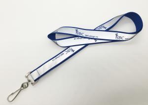 Quality Fashionable Breakaway Badge Lanyards With Woven / Silk Screen Technique wholesale