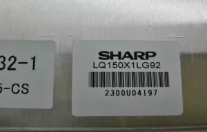 Quality 1024x768 15&quot; 400cd/m² Industrial LCD Display 85PPI LVDS LQ150X1LG92 wholesale