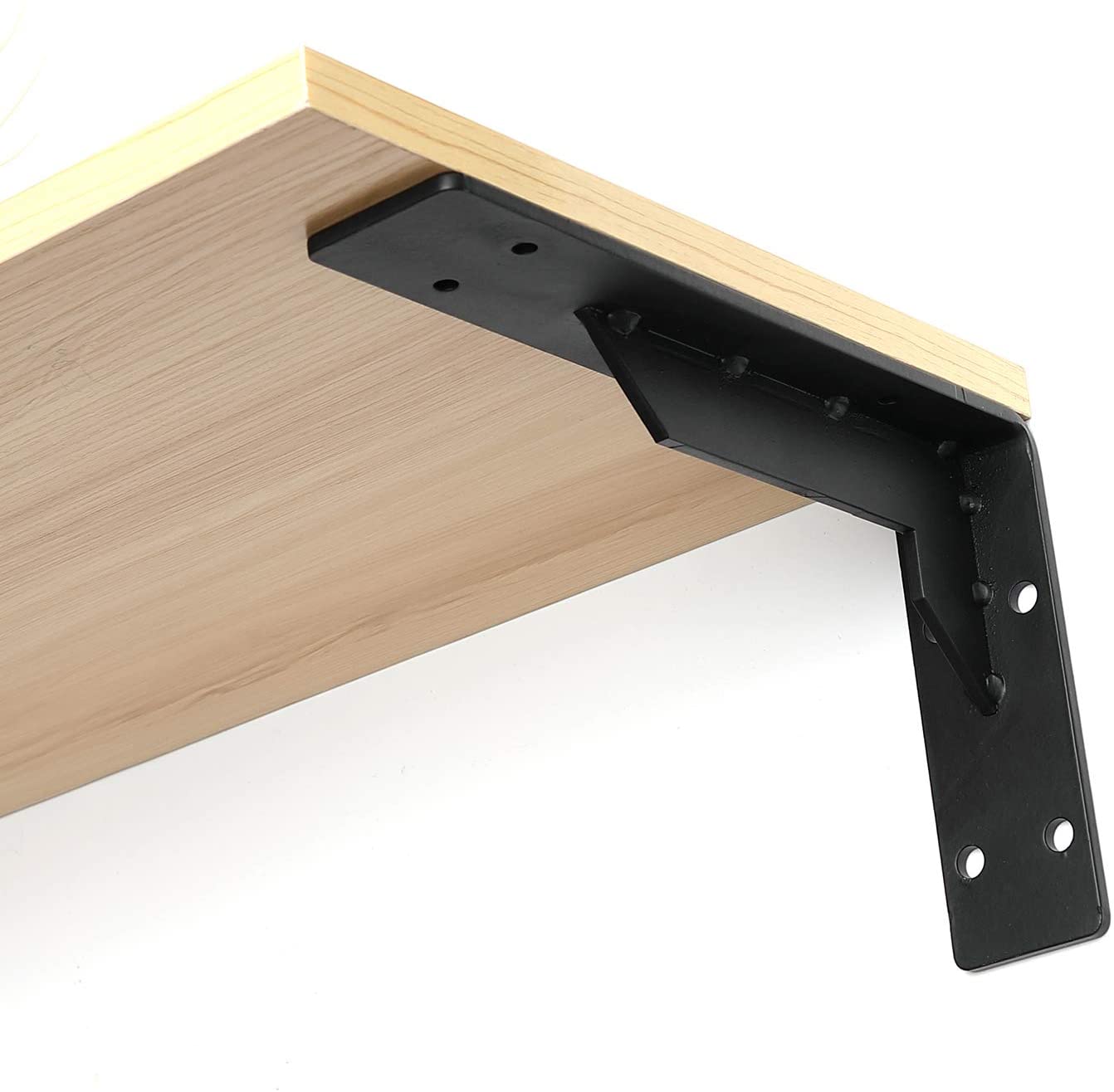Hand Welded Steel Bracket Nonstandard Countertop Support Bracket for Fireplace Mantel