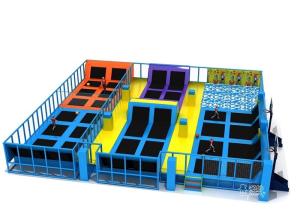 Quality Large Commercial Plan Inflatable Sports Games / Indoor Trampoline Park wholesale