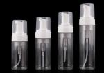 150ml Foam Pump Bottle Round Plastic Pet Face Wash Liquid Shampoo White