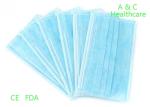 Breathable Medical Protective Face Mask Surgical Disposable 3 Ply With Nelson