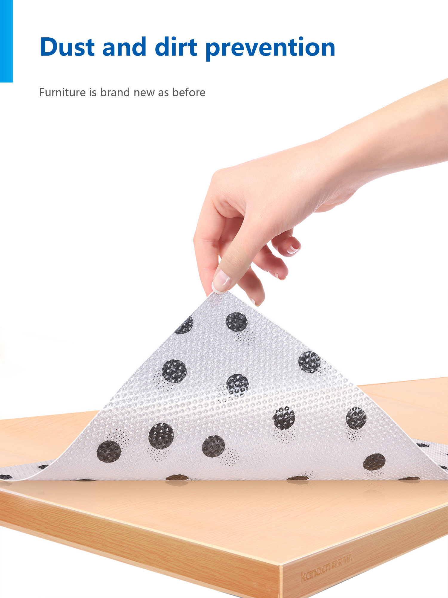 Stocked Non Woven Food Grade EVA Fridge Liners for Restaurant and Super Markets Promotions