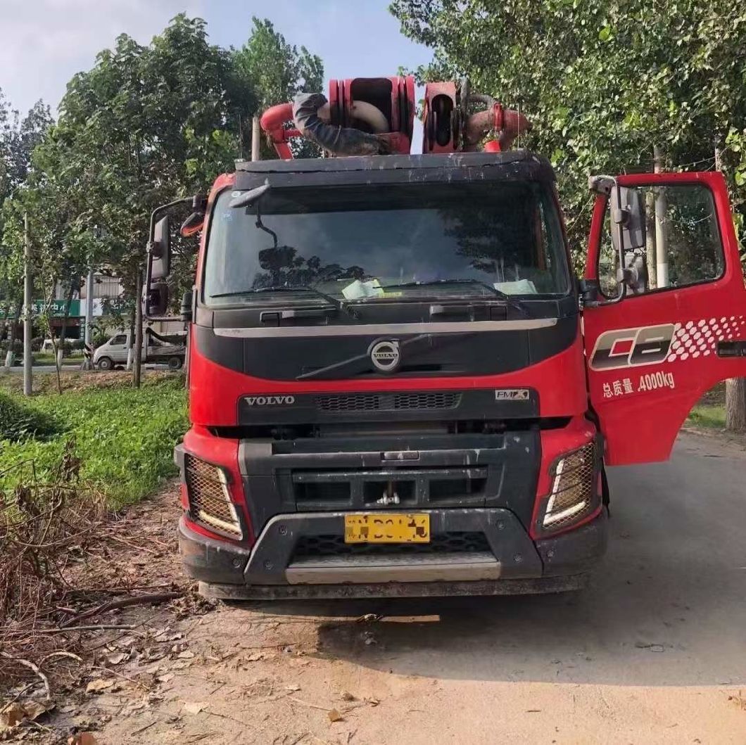 2019 Truck Mounted Pump 56m Concrete Boom Pump Concrete Pump Truck Heavy Equipment