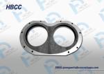 Concrete pump parts spare parts wear plate cutting ring for Sany Zoomlion