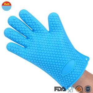 Quality Silicone Coated Dishwashing Barbecue Finger Gloves wholesale