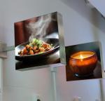 384*384mm Double Sided Indoor Outdoor LED Sign Premium Display For Shopping Mall