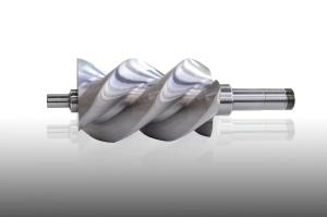 Quality Oil Free HT Screw Air Compressor Rotor 30-200HP Three Dimensional Inspection wholesale