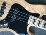 Custom 4 strings fanned fret electric bass ash body maple neck 33-35' passive