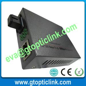 Quality 10/10/1000M Optical Fiber Media Converter RJ45 Port wholesale