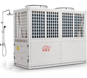 Quality 30HP Hot Water Heat Pump Low Temperature White / Dark Grey R410A Refrigerant wholesale